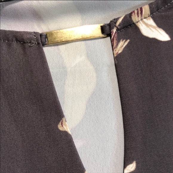 NWT DG2 Diane Gilman Popover Blouse - Picture 7 of 8